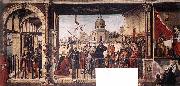 CARPACCIO, Vittore Arrival of the English Ambassadors g oil painting
